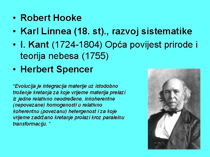 • Robert Hooke • Karl Linnea (18. st). , razvoj sistematike • I. • Robert Hooke • Karl Linnea (18. st). , razvoj sistematike • I.