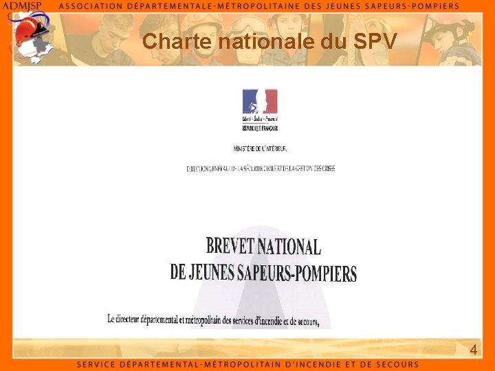 Charte nationale du SPV 4 