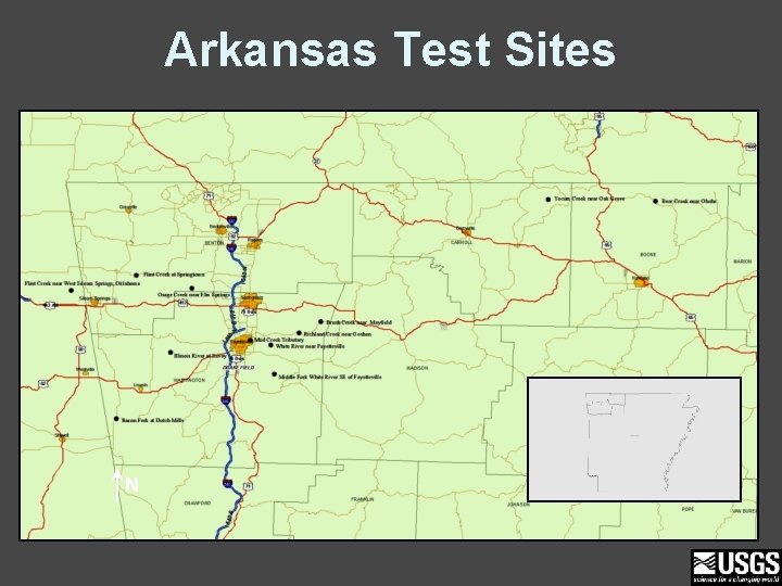 Arkansas Test Sites N 