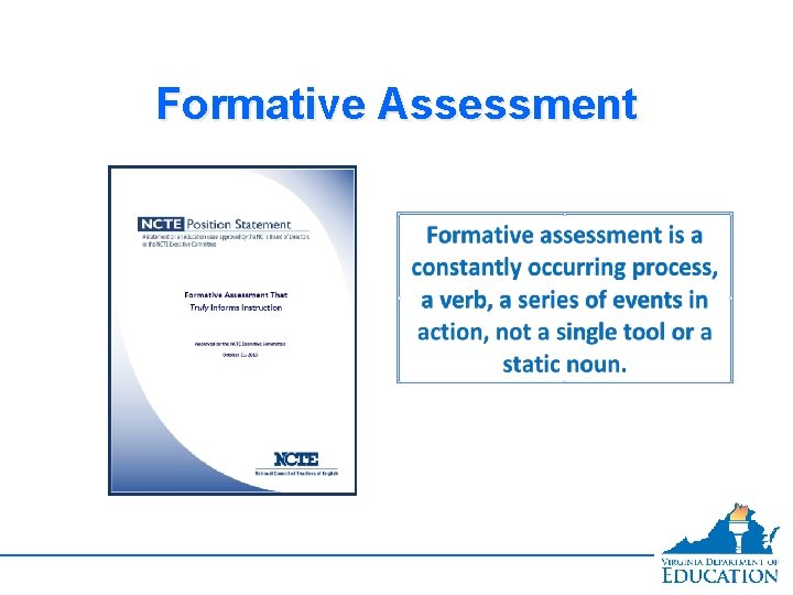 Formative Assessment 