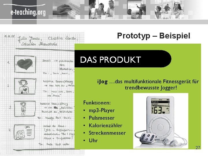 Prototyp – Beispiel 27 