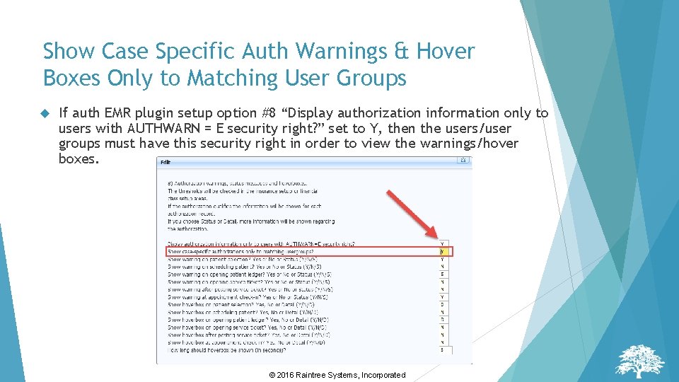 Show Case Specific Auth Warnings & Hover Boxes Only to Matching User Groups If Show Case Specific Auth Warnings & Hover Boxes Only to Matching User Groups If