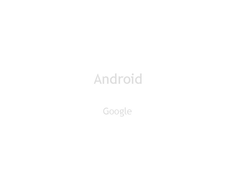 Android Google 