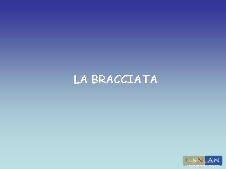 LA BRACCIATA 