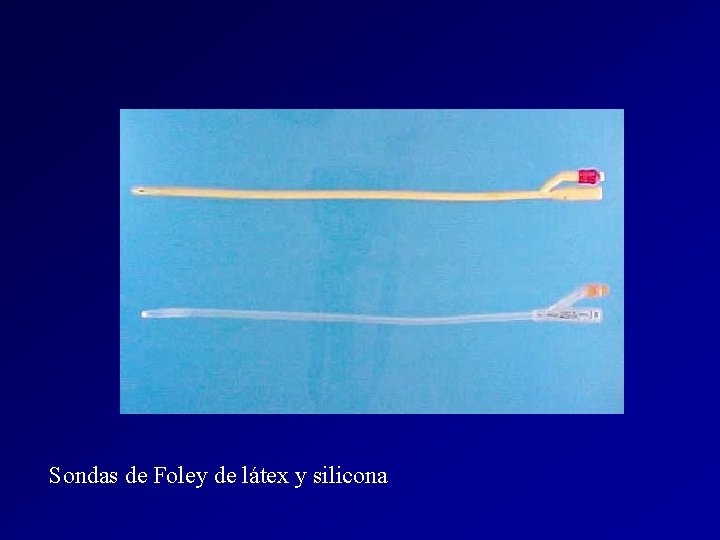 Sondas de Foley de látex y silicona Sondas de Foley de látex y silicona