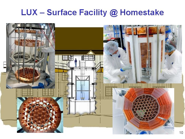 LUX – Surface Facility @ Homestake 10 