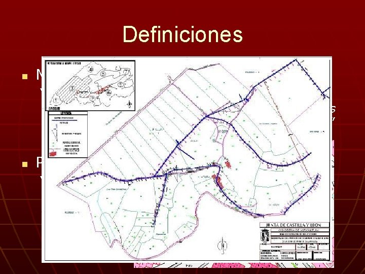 Definiciones n MAPA “Es la representación convencional gráfica de fenómenos concretos o abstractos, localizados