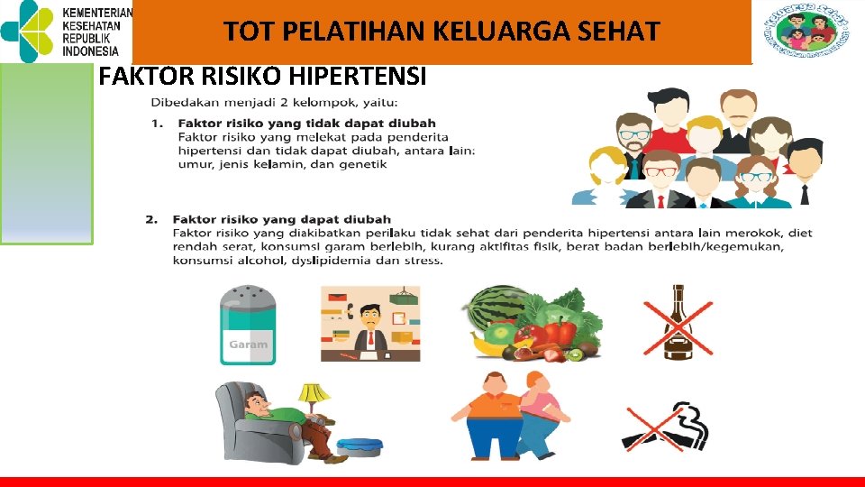 TOT PELATIHAN KELUARGA SEHAT FAKTOR RISIKO HIPERTENSI 17 TOT PELATIHAN KELUARGA SEHAT FAKTOR RISIKO HIPERTENSI 17
