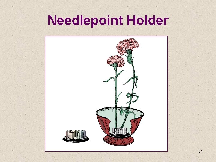 Needlepoint Holder 21 