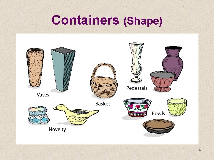 Containers (Shape) 8 