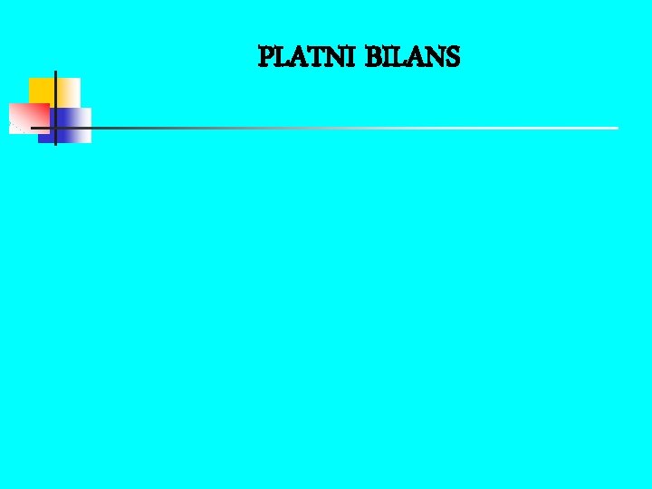PLATNI BILANS 