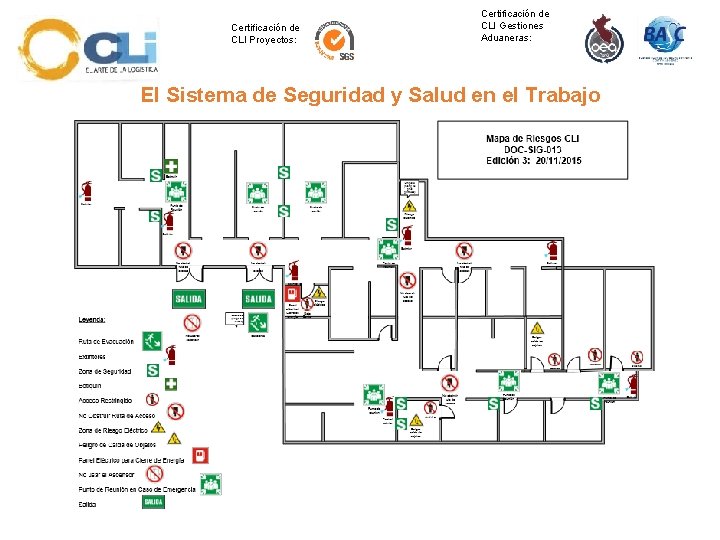 Certificación de CLI Proyectos: Certificación de CLI Gestiones Aduaneras: El Sistema de Seguridad y