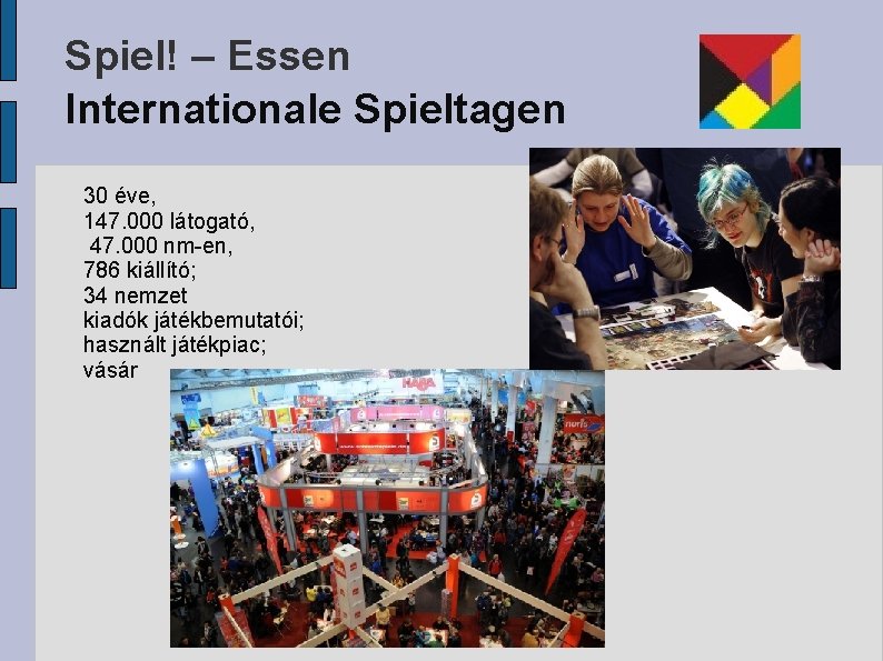 Spiel! – Essen Internationale Spieltagen 30 éve, 147. 000 látogató, 47. 000 nm-en, 786