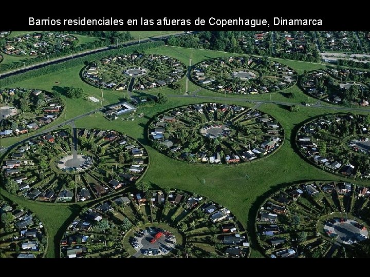 Barrios residenciales en las afueras de Copenhague, Dinamarca Barrios residenciales en las afueras de Copenhague, Dinamarca