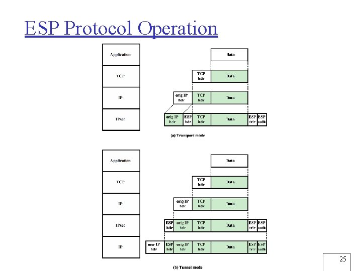 ESP Protocol Operation 25 