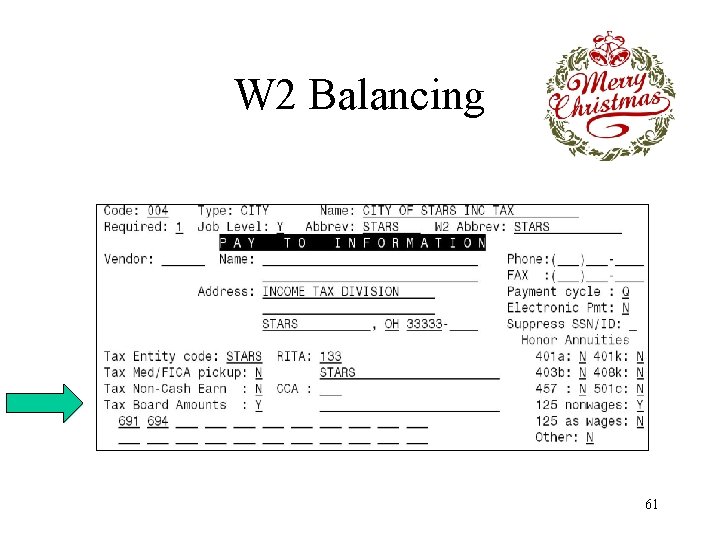 W 2 Balancing 61 
