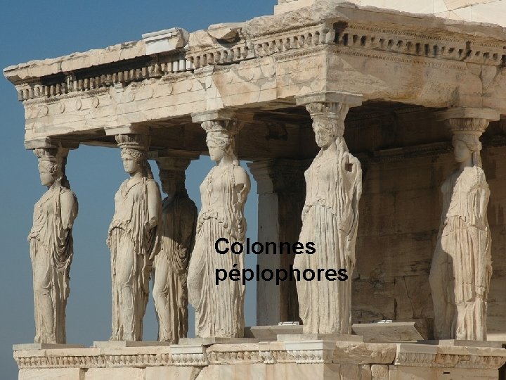Colonnes péplophores 