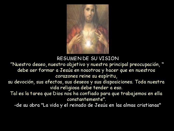 RESUMEN DE SU VISION ”Nuestro deseo, nuestro objetivo y nuestra principal preocupación, “ debe RESUMEN DE SU VISION ”Nuestro deseo, nuestro objetivo y nuestra principal preocupación, “ debe