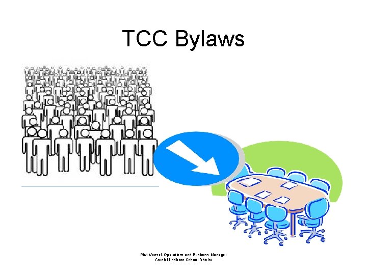 TCC Bylaws Rick Vensel, Operations and Business Manager South Middleton School District 