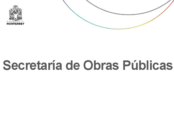 Secretaría de Obras Públicas 