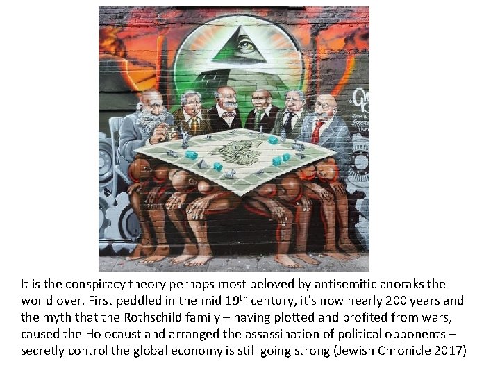 It is the conspiracy theory perhaps most beloved by antisemitic anoraks the world over.