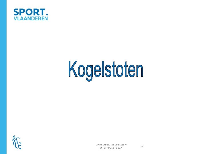Initiator atletiek – Herentals 2017 52 