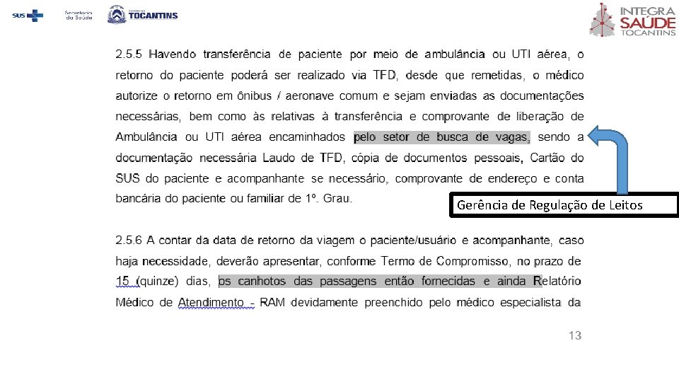 Gerência de Regulação de Leitos 