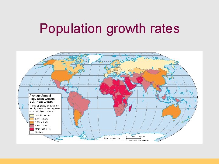 Population growth rates 