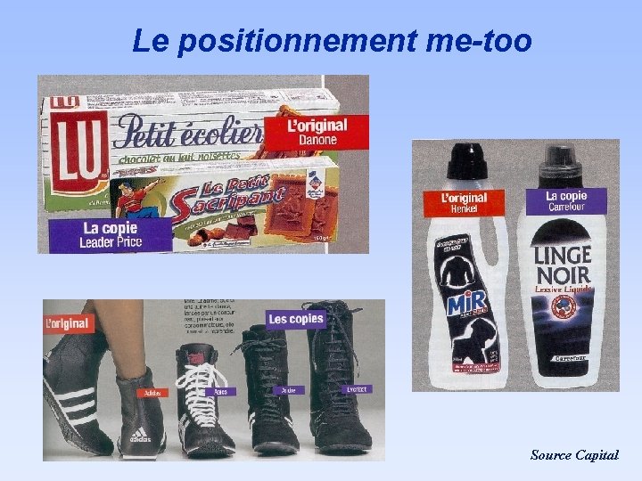 Le positionnement me-too Source Capital 