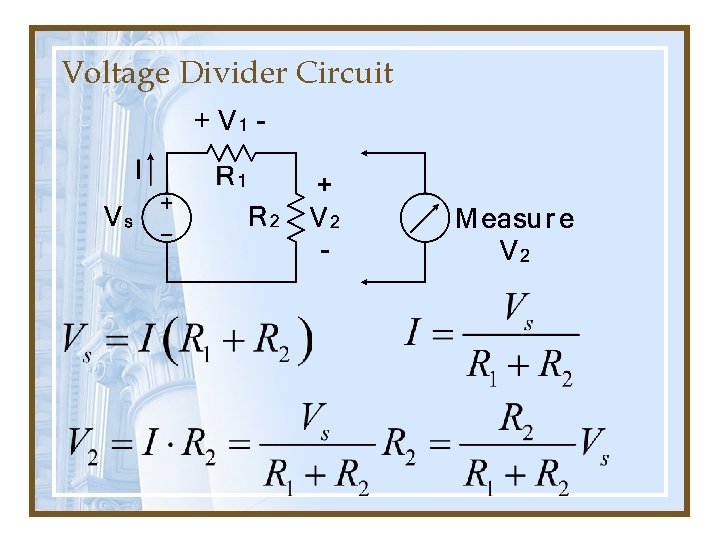 Voltage Divider Circuit 