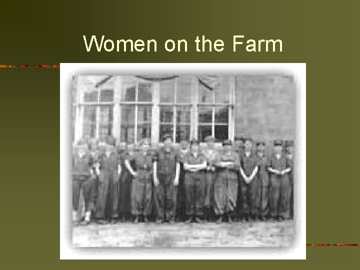 Women on the Farm 