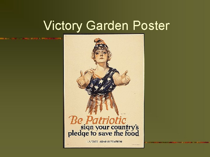 Victory Garden Poster 