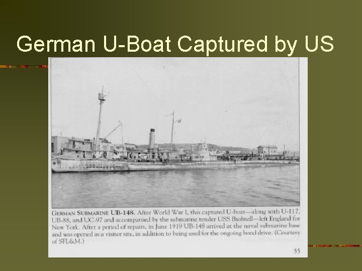 German U-Boat Captured by US 