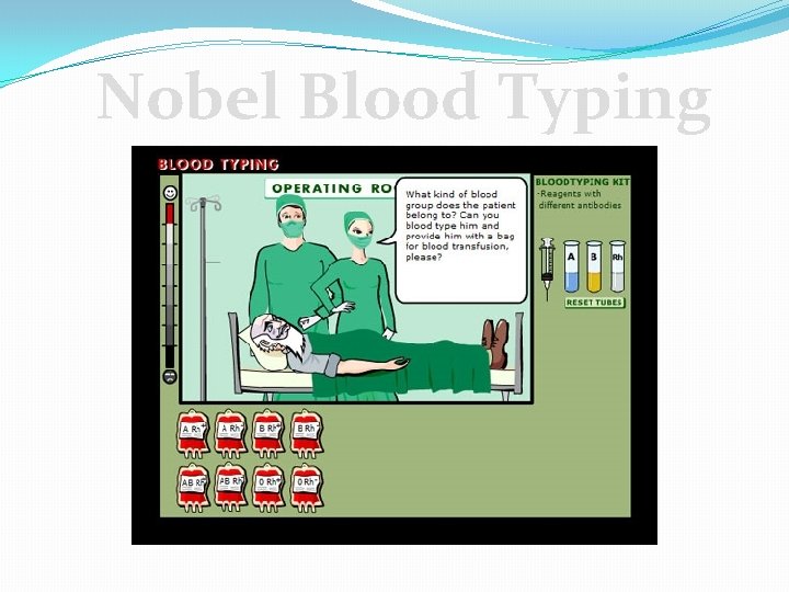 Nobel Blood Typing 