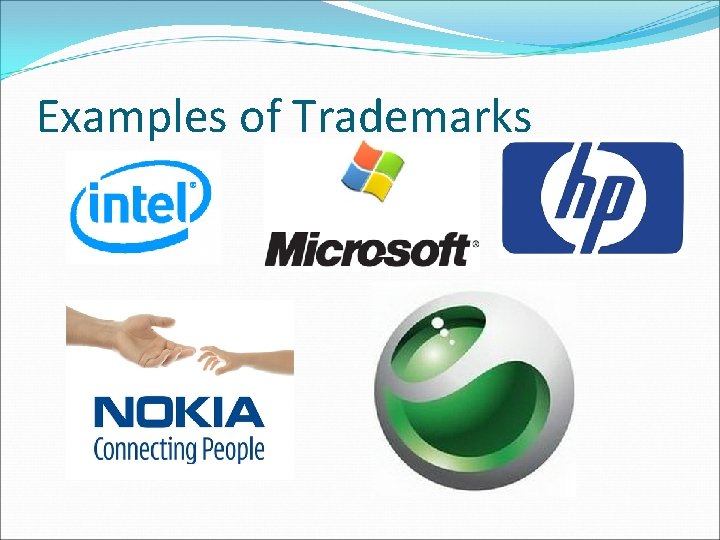 Examples of Trademarks 