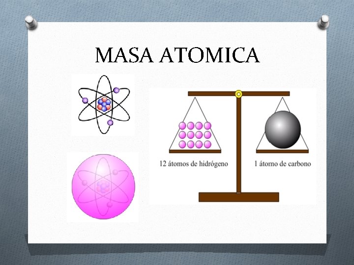 MASA ATOMICA 