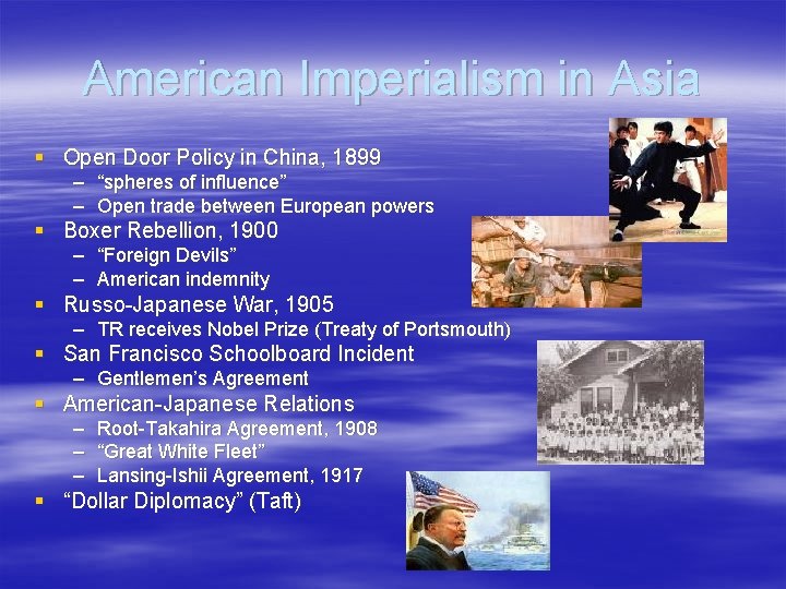 American Imperialism in Asia § Open Door Policy in China, 1899 – “spheres of