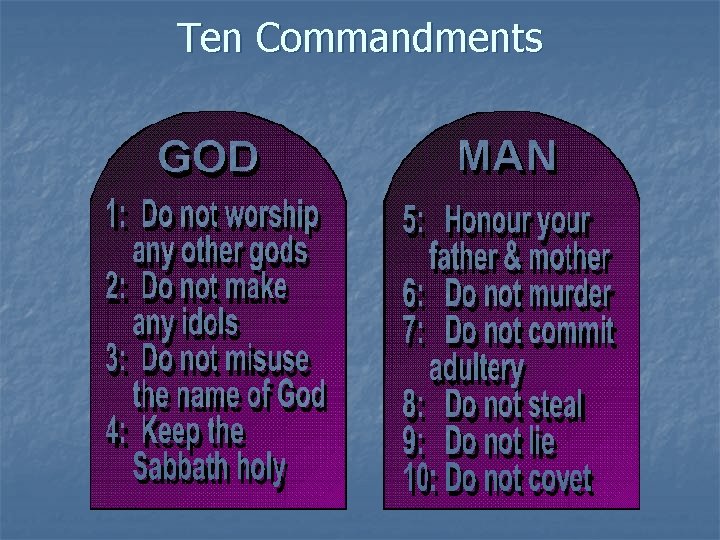 Ten Commandments 