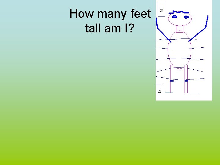 How many feet tall am I? 