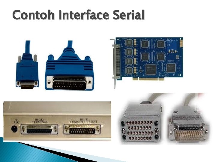 Contoh Interface Serial 