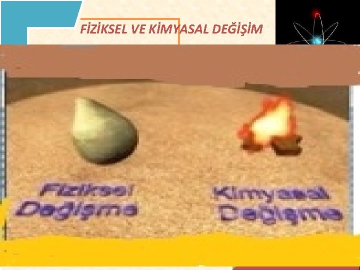 FİZİKSEL VE KİMYASAL DEĞİŞİM 