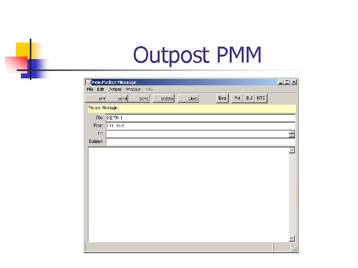 Outpost PMM 