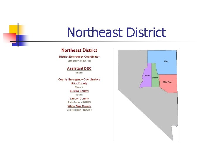 Northeast District 