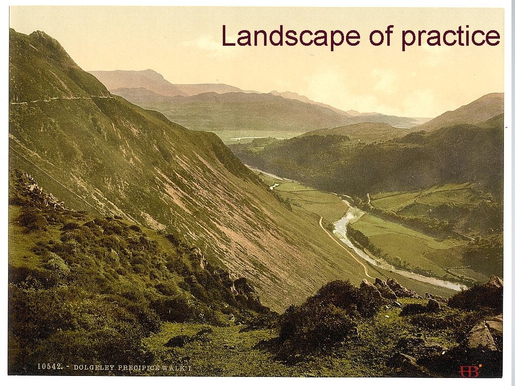 Landscape of practice Etienne and Beverly Wenger-Trayner Etienne & 