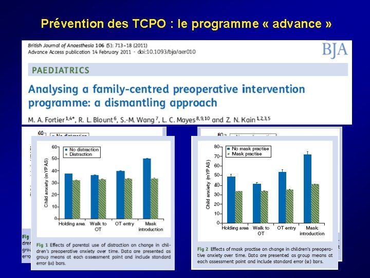 Prévention des TCPO : le programme « advance » Prévention des TCPO : le programme « advance »