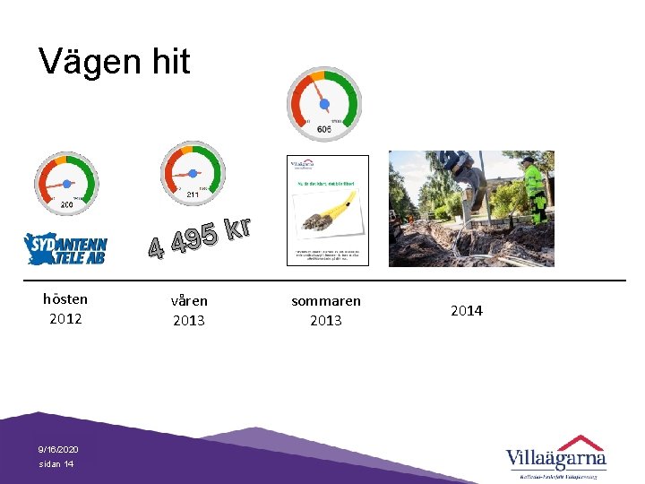 Vägen hit r k 5 4 49 hösten 2012 9/16/2020 sidan 14 våren 2013