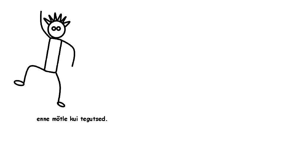 enne mõtle kui tegutsed. 