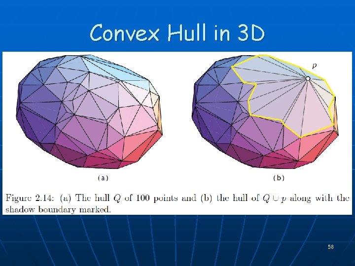 Convex Hull in 3 D 58 