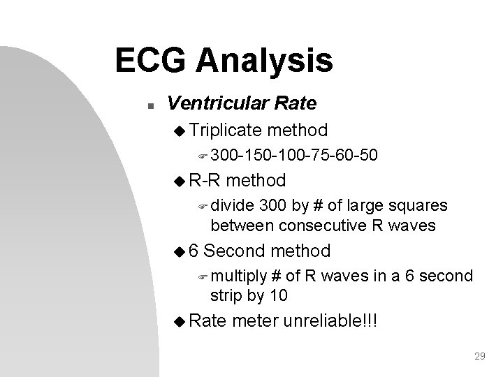 Introduction To Ecgs 1 Discussion Topics N Ecg