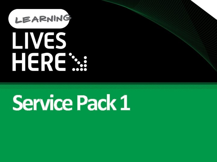 Service Pack 1 